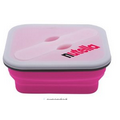Grab 'N Go Silicone Lunch Box w/Matching Utensil